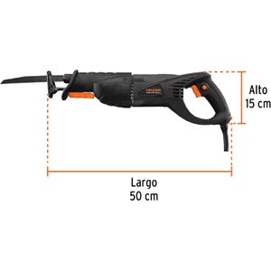 Sierra sable 900 W industrial velocidad variable Truper