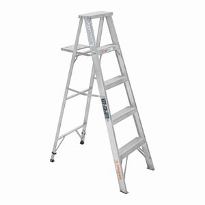 Escalera de tijera aluminio tipo lll, 4 escalones Truper ESTA-34