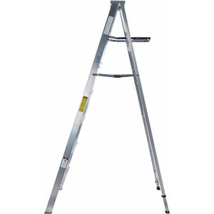 Escalera de tijera en aluminio tipo lll, 5 escalones Truper ESTA-35