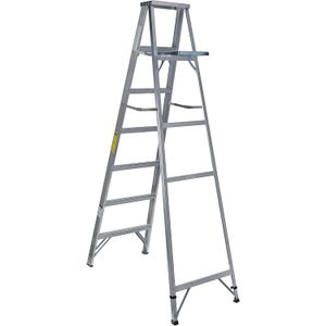Escalera de tijera en aluminio tipo lll, 5 escalones Truper ESTA-35