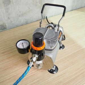 Compresor de diafragma para aerógrafo, 1/5 HP, 110 V