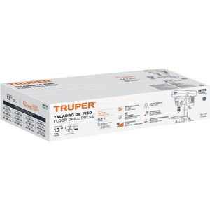 Taladro de piso 13" 3/4 hp (560 w) broquero 5/8" Truper