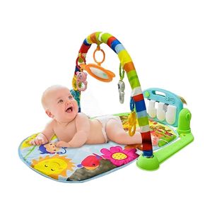 Gimnasio Piano Tapete Musical Y Luces Para Bebe Dy888 Verde