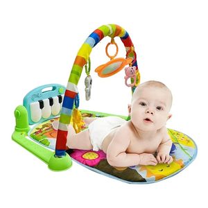 Gimnasio Piano Tapete Musical Y Luces Para Bebe Dy888 Verde