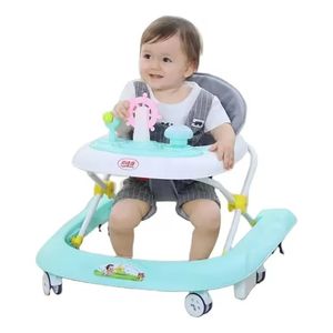 Caminador Con Guia Andadera Bebes Musical Luces Tapete 944C Verde