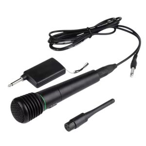 Microfono Con Receptor Inalambrico Para Audio Claro Y Fuerte