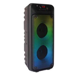 Parlante Portatil Con Luces Led Y Sonido Potente