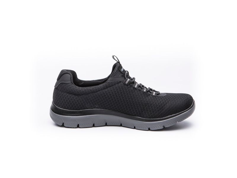 Zapatos skechers hotsell hombre negro 2018