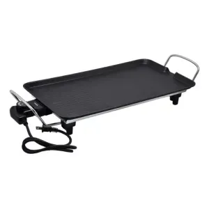 Asador (Plancha - Parrilla) Eléctrico Tezzio 1500w Color Negro 125v
