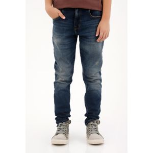 Jean Slim de tiro medio azul para niño