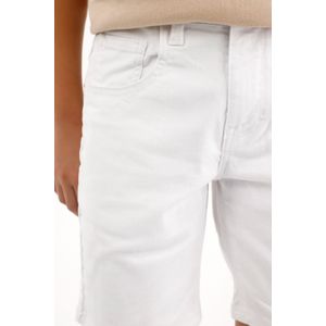 Bermuda Nudy en denim blanca para niño