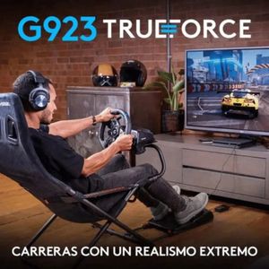 Timón + Pedales LOGITECH G PC, PS4 Y PS5 Gaming G923
