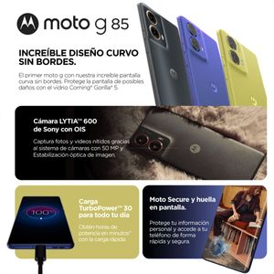 Celular Motorola Moto G85 5G Dual Sim 256GB /8GB 6.7'' Gris