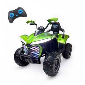 Cuatrimoto Eléctrica Infantil 12V 4x4 con Control Remoto, Niños de 1 a 8 Años