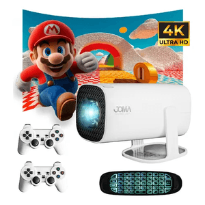 Proyector Android Plataformas Streaming 4k Juegos Hasta 200 Pulgadas Control Air Mouse