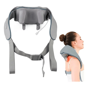 Masajeador De Cuello Antiestres Recargable Alto Confort Con Calefacción Para Cuello Espalda