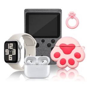 Smart Watch Deportivo Serie 8 Plus Con Audifonos Case Y Videojuegos Gris Edition