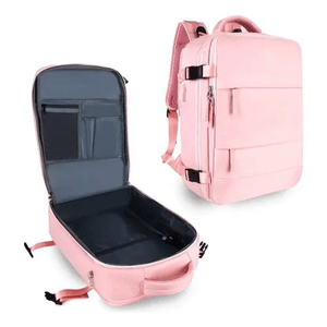 Maleta Morral Para Laptop Puerto Usb Viajero Práctico Amaz Rosa Edition Innovo