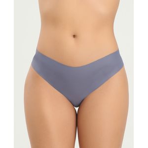 Panty Brasilero Semidescaderado Invisible Gris 49511