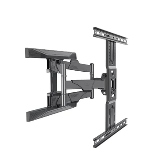 Soporte Para Tv Grandes  Extensible Doble Nb Innovo North Bayou P6 De 40 A 75 Color Negro