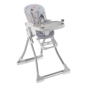 Silla Comedor Bebé Portátil 2 En 1 Con Juguetes HC301 Elefante