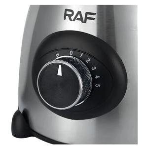 Licuadora Vidrio 2 En 1 Pica Todo Acero Inoxidable Raf Premium