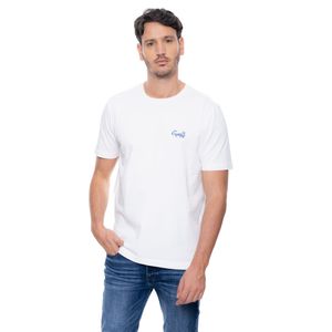 Camiseta Manga Corta Con Estampado Punto Corazón