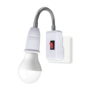 Adaptador De Enchufe Con Interruptor De Encendido Para Bombillo