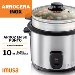 Olla Arrocera IMUSA Inox 10 Tazas