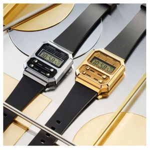 Reloj Casio Modelo A100WEFG-9A Diseño Clásico Vintage