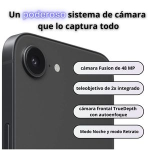 Celular iPhone 16e 128GB Negro – Esim