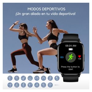 Reloj Inteligente G-TIDE S3 Pro Pantalla AMOLED – Negro