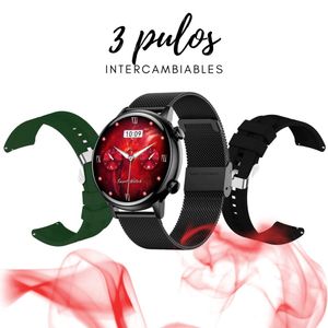 Reloj inteligente G-Tide Romance Pantalla AMOLED – Negro