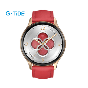 Reloj Inteligente G-TIDE R5 Pantalla AMOLED – Dorado
