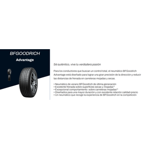 Llanta 195/65R15 BF Goodrich Advantage
