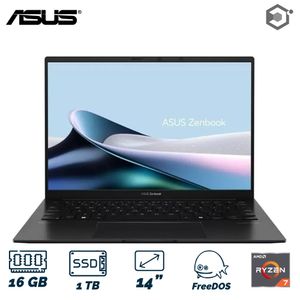 Portatil Asus ZENBOOK UM3406HA-QD16 AMD RYZEN 7 8840HS 16GB RAM SSD 1TB 14P OLED