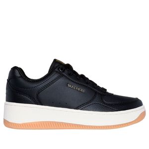 TENIS SKECHERS MUJER 185160BLK SPORT COUR