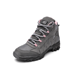 Botas Mujer Outdoor 9-6924 Gris-Rosa Tellenzi