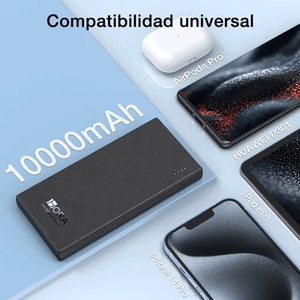Power Bank Portátil Gar 263 1Hora Original Con Indicador Luz