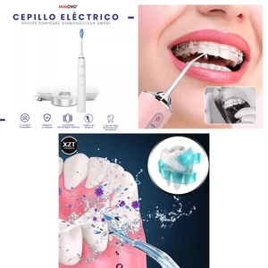 Cepillo Dental Electrónico Con Estuche Ultra Clean Con Irrigador Limpieza Profunda Philips