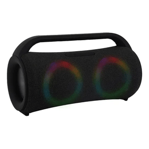 Parlante Portable Recargable Resiste Salpicaduras Tws Bluetooth Mp3 Luces Rgb Negro Bass Innovo B27