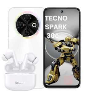 TECNO SPARK 30C 256GB 4GB RAM Color Blanco