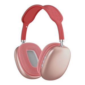 Auriculares Diademas Inalambrico Ajustable Bluetooth P9 Rosa