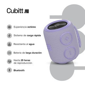 Bocina Portátil Cubitt Power Go