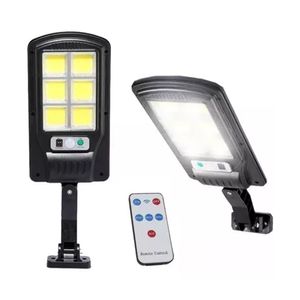 Lampara Exterior Panel Solar Parlante Bt Sensor De Movimiento Y Control