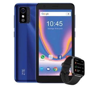 Celular ZTE Blade L9 1GB  32GB Azul + Obsequio  Smartwatch ZTE live 2
