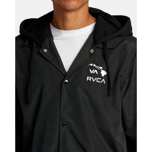 Chaqueta Rvca Island Hex Hooded
