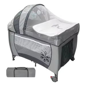 Corral Para Bebes Toldillo Camping Niños Y Niñas Rosado S12-7