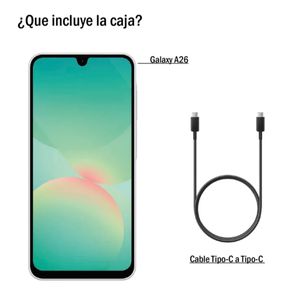 Celular Samsung Galaxy A26 256 GB 8 RAM 5G Blanco