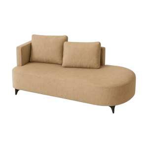 Juego de sala Dubai New Sofa+Mesa de centro+Puff  (70x160x70) Beige